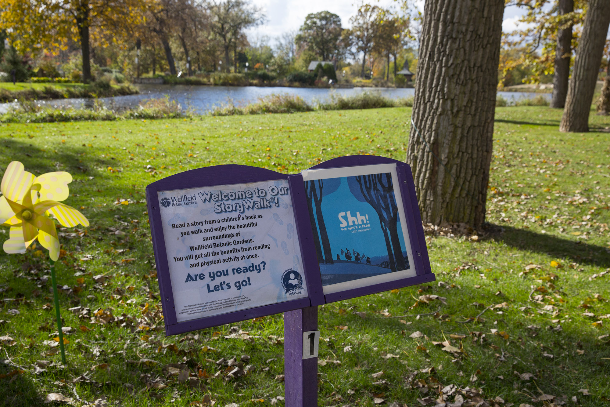 Take a walk, read a book at Wellfield Elkhart Public Library