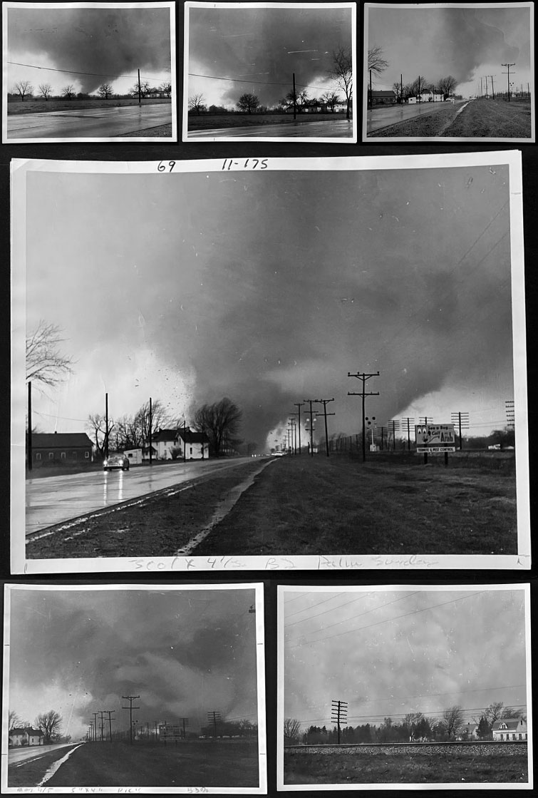 The Palm Sunday tornadoes, as captured by Elkhart Truth photographer Paul Huffman