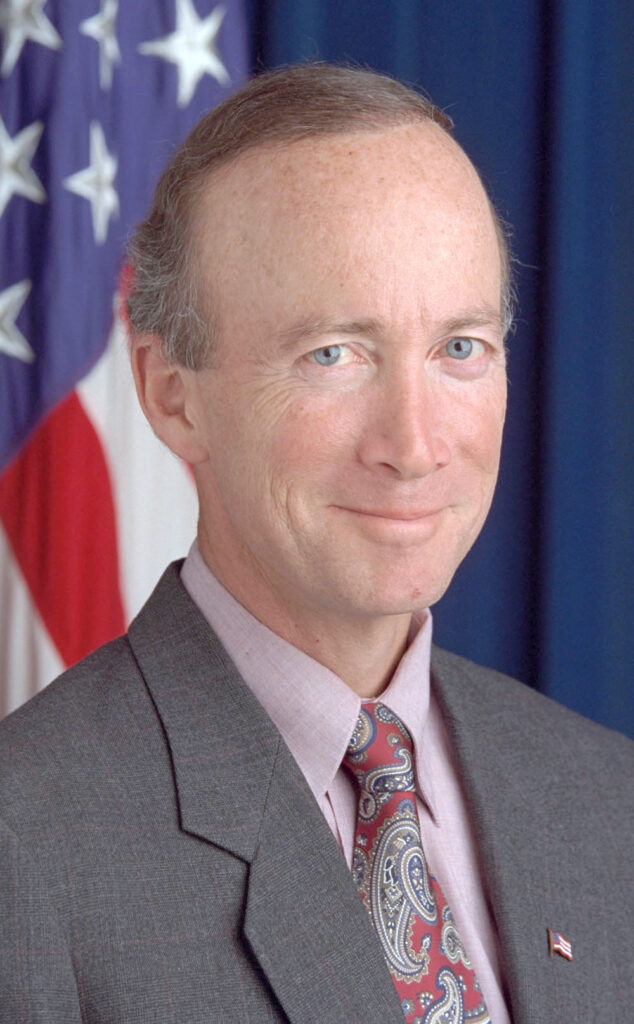 Indiana Gov. Mitch Daniels' campaign portrait
