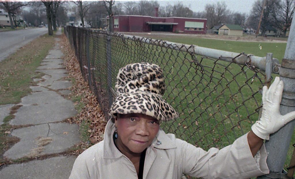 Edith Pasley, community activist, in a November 1996 photo from The Elkhart Truth.